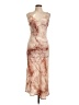 Timing Tie-dye Tan Cocktail Dress Size L - photo 1