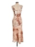 Timing Tie-dye Tan Cocktail Dress Size L - photo 2