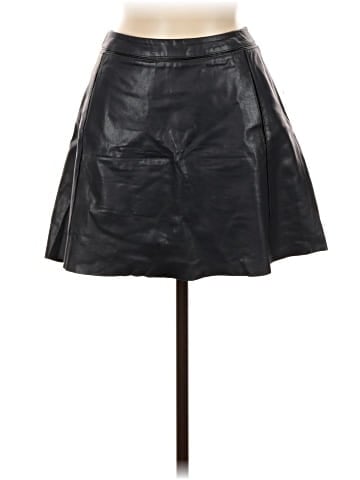 Vince. Leather Skirt (view 1)