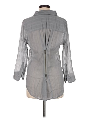 Elizabeth and James 3/4 Sleeve Button-Down Shirt (view 2)