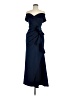 Xscape Blue Cocktail Dress Size 6 (petite) - photo 1