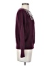 Field Flower Burgundy Pullover Sweater Size S - photo 4