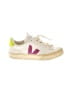 VEJA 100% Leather Color Block White Sneakers Size 5 - photo 1