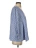 Tuckernuck 100% Polyester Blue 3/4 Sleeve Blouse Size S - photo 4
