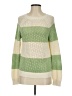 ABLE 100% Cotton Checkered-gingham Green Pullover Sweater Size S - photo 1