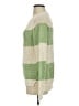 ABLE 100% Cotton Checkered-gingham Green Pullover Sweater Size S - photo 5