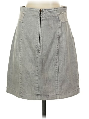 La Vie Rebecca Taylor Denim Skirt (view 2)