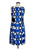 Alyx Graphic Blue Cocktail Dress Size 12 - photo 1