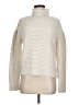 Kinross Solid Ivory Wool Pullover Sweater Size M - photo 1