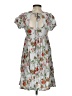 Assorted Brands 100% Viscose Floral Gray Casual Dress Size XS (estimated) - photo 2
