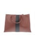 Unbranded Stripes Brown Tote One size - photo 1