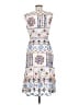Ali & Jay 100% Polyester Print White Cocktail Dress Size M - photo 2