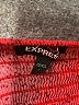 Express 100% Rayon Red Cocktail Dress Size L - photo 7