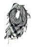 Unbranded Checkered-gingham Black Scarf One size - photo 1
