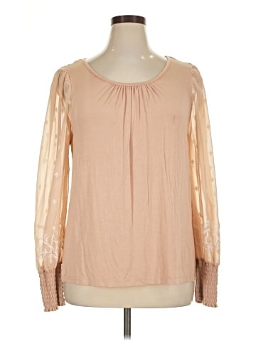 Cable & Gauge Long Sleeve Blouse (view 1)