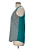 The Limited 100% Polyester Teal Sleeveless Top Size L - photo 5