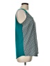 The Limited 100% Polyester Teal Sleeveless Top Size L - photo 4