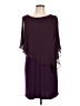 MSK 100% Polyester Burgundy Cocktail Dress Size L - photo 1