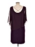 MSK 100% Polyester Burgundy Cocktail Dress Size L - photo 2