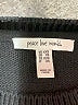 Peace Love World Graphic Black Pullover Sweater Size XXS - photo 7