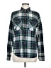 J.Crew Plaid Green Long Sleeve Button-Down Shirt Size 8 - photo 1