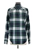 J.Crew Plaid Green Long Sleeve Button-Down Shirt Size 8 - photo 2