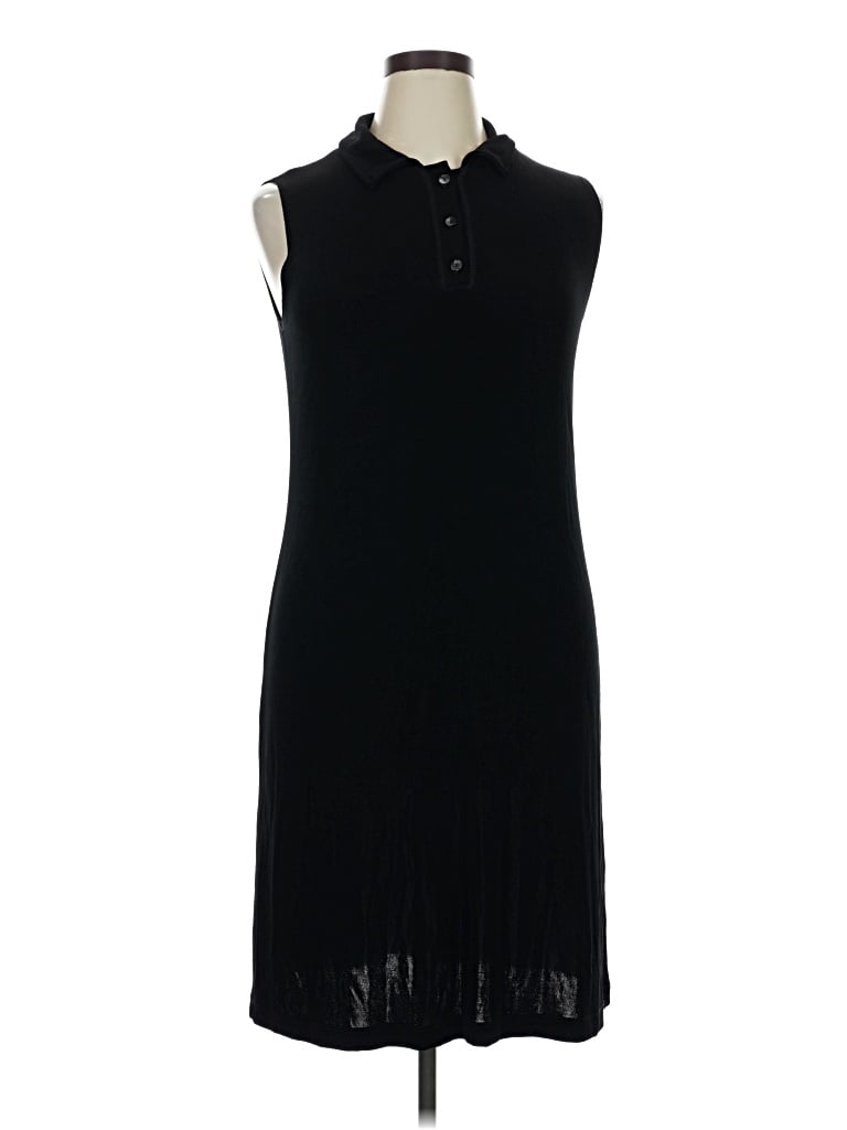 Pre-owned Travelers By Chico's Casual Dress In Black
