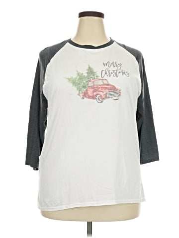 Anvil 3/4 Sleeve T-Shirt (view 1)