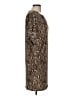 MICHAEL Michael Kors Animal Print Brown Casual Dress Size M - photo 4