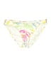 No Boundaries Tropical Ivory Swimsuit Bottoms Size M - photo 1