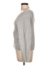 Express Metallic Silver Pullover Sweater Size L - photo 5