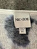 Nic + Zoe Animal Print Ivory Gray Pullover Sweater Size XL - photo 7