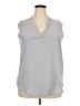 Unbranded Gray Sleeveless Blouse Size 2X - photo 1