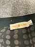 Tory Burch Checkered-gingham Black Silk Skirt Size 4 - photo 4