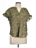 Unbranded Green Short Sleeve Blouse Size L - photo 1