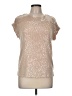Cable & Gauge Gold Short Sleeve Top Size M - photo 1