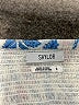 Saylor 100% Cotton Paisley Blue Casual Skirt Size S - photo 4