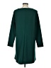Gap Solid Green Casual Dress Size L - photo 2