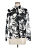 Willow Ridge 100% Polyester Print Black Long Sleeve Blouse Size M - photo 1