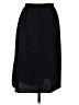 Halston III Solid Black Formal Skirt Size 4 (petite) - photo 1