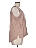 DKNY Tan Sleeveless Blouse Size L - photo 4