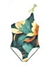 Unbranded Tropical Green One Piece Swimsuit Size L - photo 1