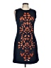 Aryeh Graphic Blue Cocktail Dress Size M - photo 1