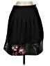 Ted Baker London Graphic Black Casual Skirt Size 4 (1) - photo 1