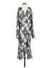Assorted Brands 100% Polyester Gray Cocktail Dress Size P (petite) - photo 1