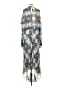 Assorted Brands 100% Polyester Gray Cocktail Dress Size P (petite) - photo 2
