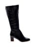 BOSTON DESIGN STUDIO Black Boots Size 7 1/2 - photo 1