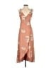 Lulus 100% Polyester Floral Tan Casual Dress Size S - photo 1