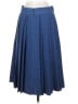 J.Crew 100% Polyester Polka Dots Blue Casual Skirt Size 4 - photo 2