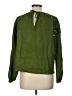 Ann Taylor LOFT Green Long Sleeve Blouse Size L (estimated) - photo 2